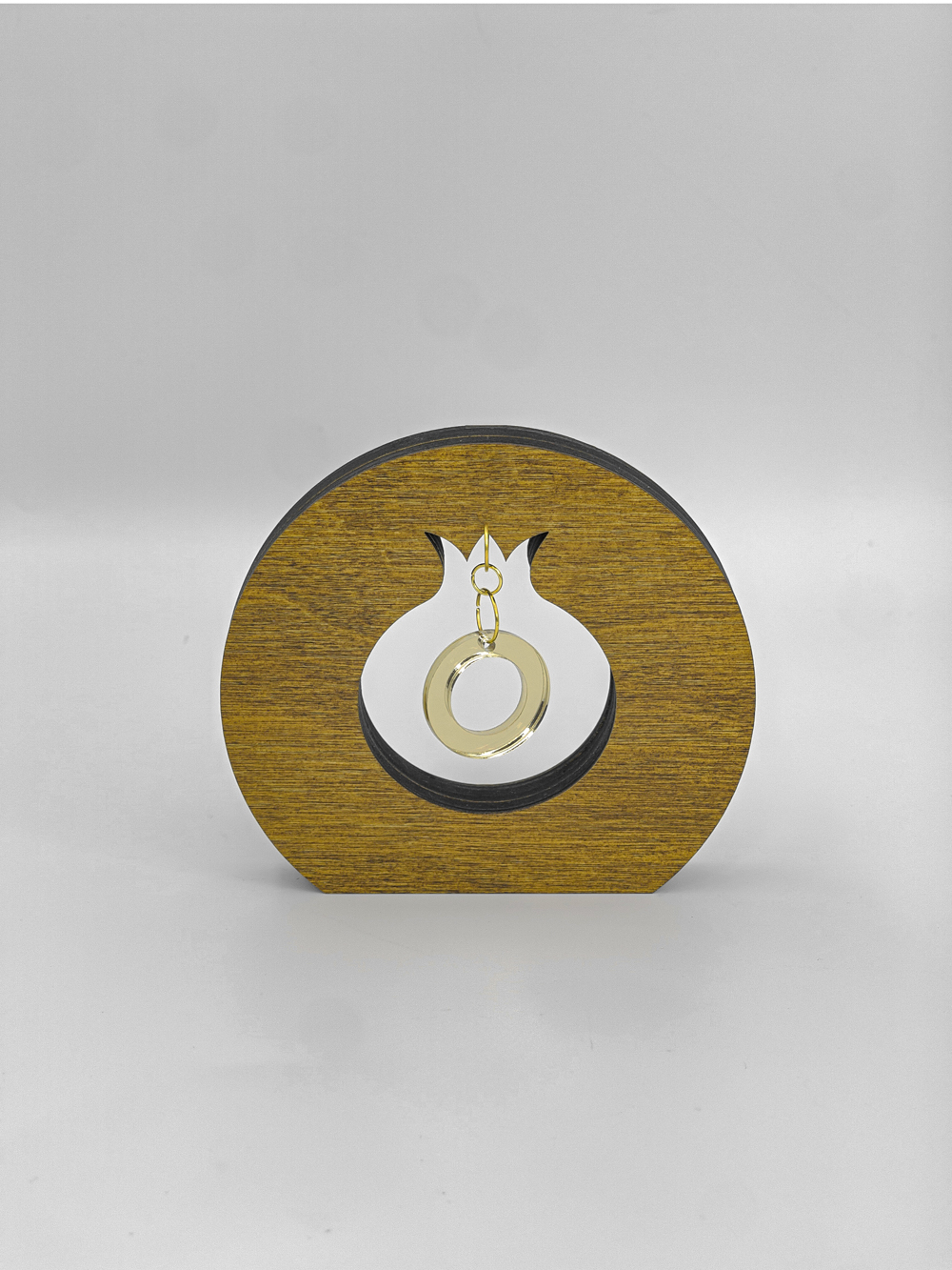 <font style="font-weight:200;">Γούρι </font><br>Teak Elegance | Ρόδι