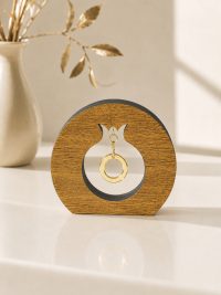 Γούρι Teak Elegance 
Ρόδι